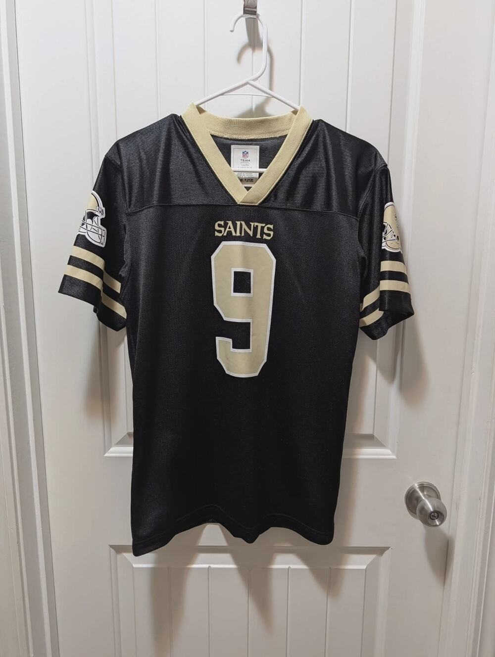 New Orleans Saints Drew Brees #9 Jersey NFL Team Apparel Size Youth L (14-16)